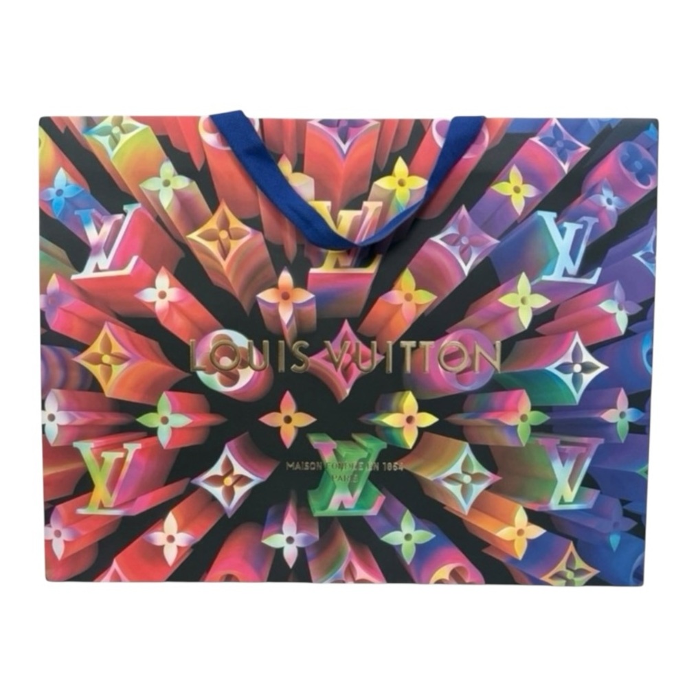 Louis Vuitton XL Multicolor Shopping Display Bag Limited Edition Boutique Decor - Picture 4 of 15